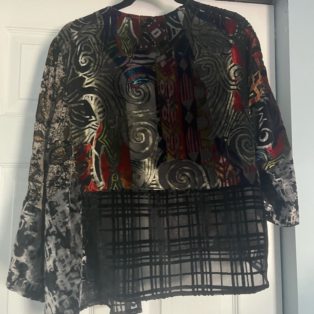 Multi-Colored Kimono